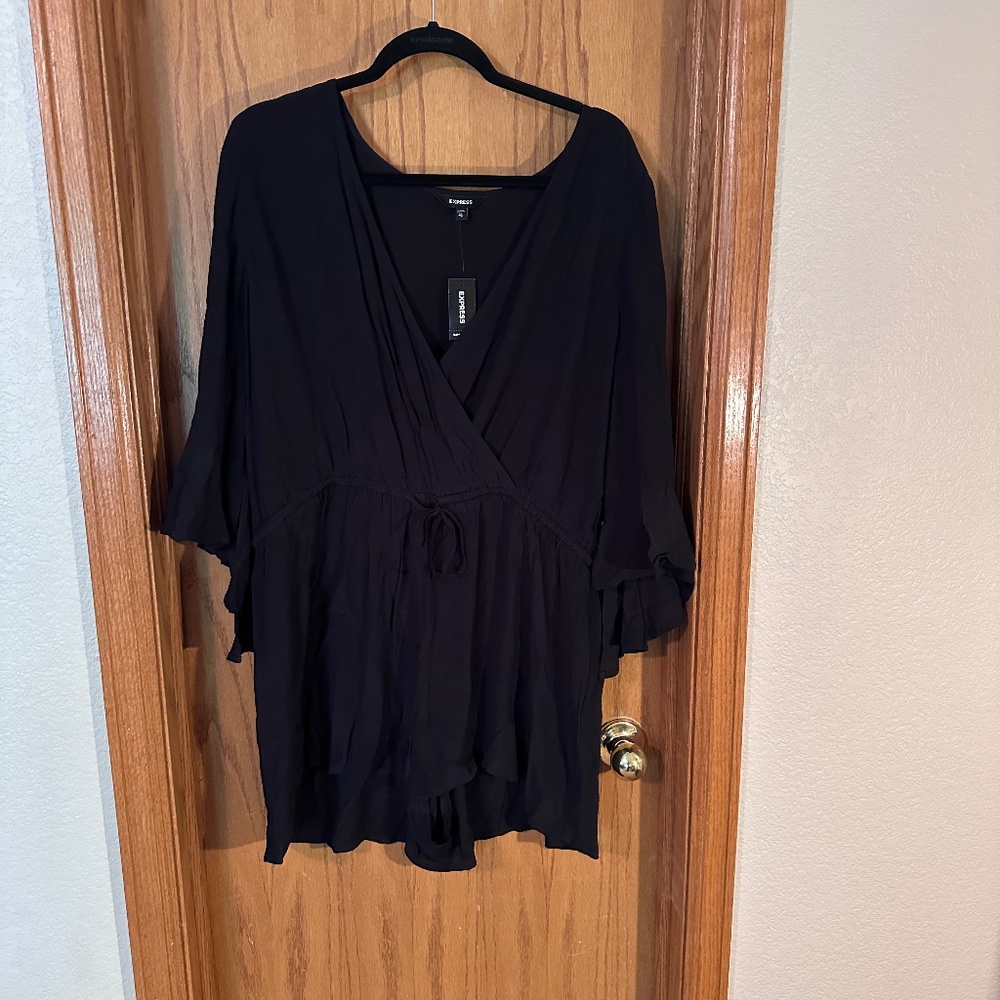 Black Express Romper
